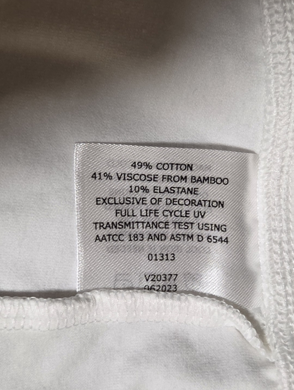 Coolibar Monterey Summer Leggings Style 01313 White Pants Women's XL UPF50+ Sun - Picture 5 of 9